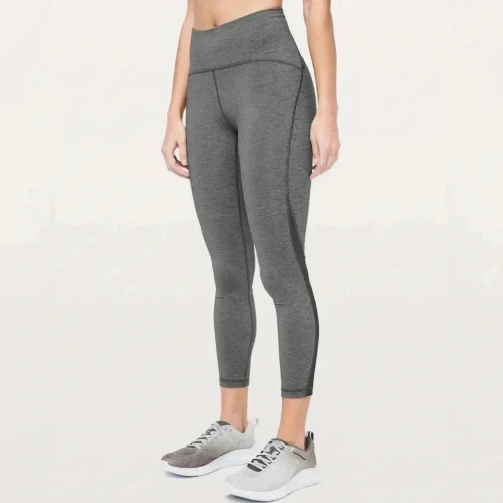 Lululemon Train Times 7/8 Pant *25"
Heathered Black 4